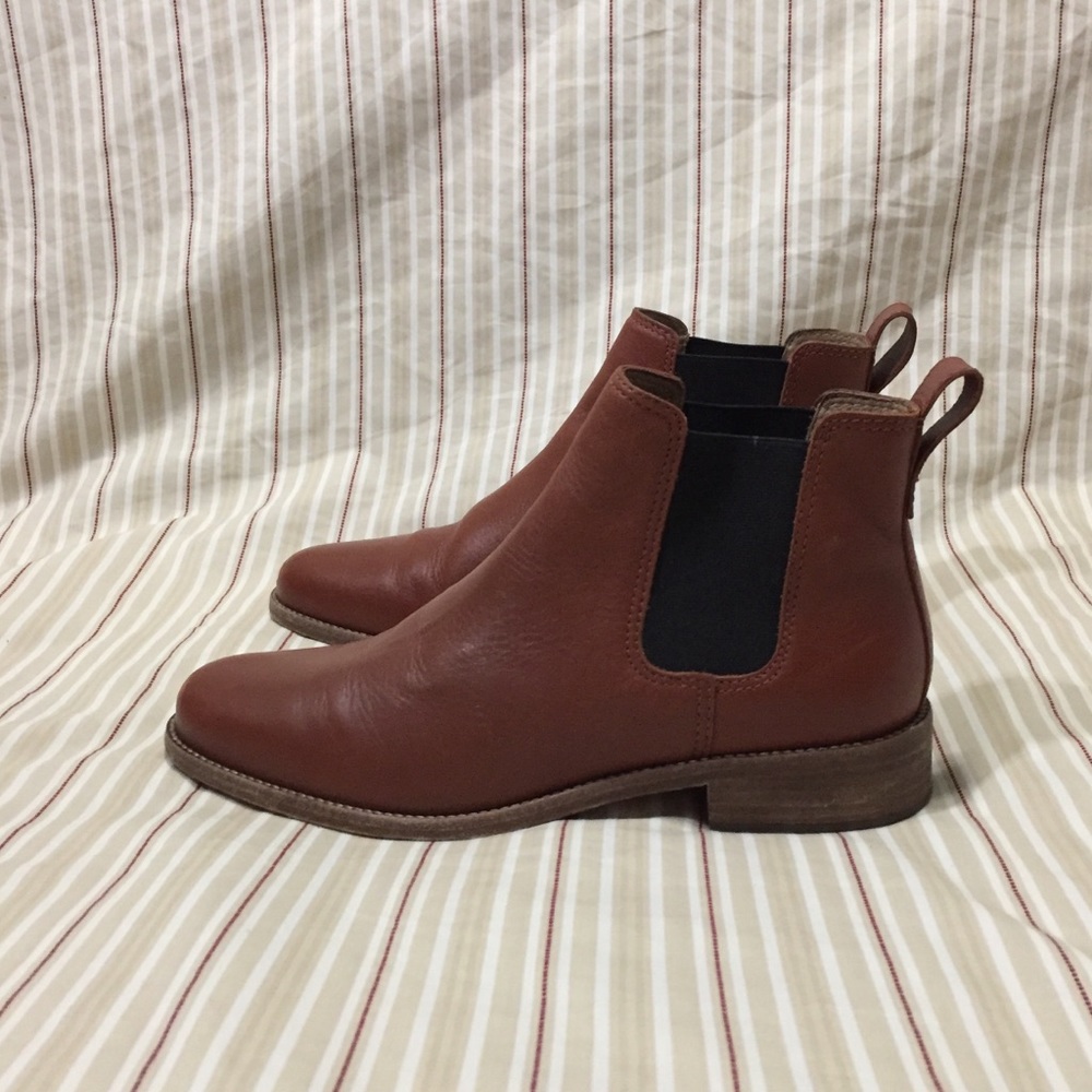 Madewell Brown Ankle Boots